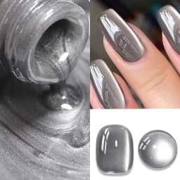 BORN PRETTY Sparkling Glass Bead Cat Magnetic Gel Nail Polish Flash White Spar Red Color Semi Permanent Soak Off UV Gel Varnish