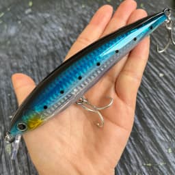 140mm 41g Big Floating Minnow Fishing Lures Laser Artificial Baits Saltwater Long Casting Trolling Wobblers UV Jerkbait Supplies