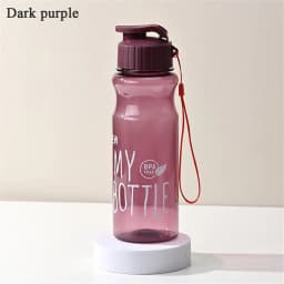 550ML Travel Sport Multi-color Water Bottle Plastic Water Cup Large Capacity
