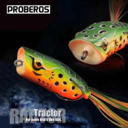 Big Mouth Topwater Frog Lures Durable Lifelike Silicone Bass Bait Floating Realistic for Pike Snakehead Salmon Trout Catfish