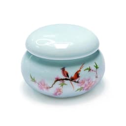 1Pc Ceramics Nail Cup with Lid Acrylic Liquid Powder Ceramic Cup Nail Art Acrylic Liquid Powder Porcelain Dappen Dish Container