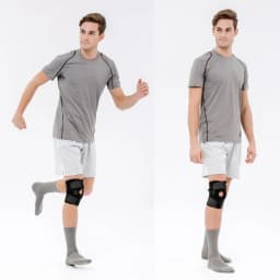 1Pcs Knee Brace with Side Stabilizers & Patella Gel Pads for Maximum Knee Pain Support and Fast Recovery for Men and Women