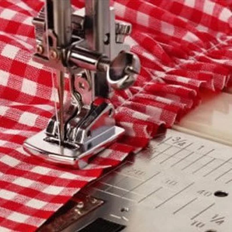 1Pcs Sliver Rolled Hem Curling Presser Foot For Sewing Machine Singer Janome Sewing Accessories Hot Sale