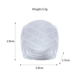 Magic Mirror Powder Chameleon Polarizing Nail Glitter High-Light Diamond Holographic Nail Art Pigments DIY UV Gel Manicure Dust