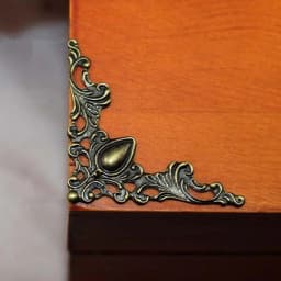 12Pcs Jewelry Iron Case Scrapbook Box Desk Corner Decorative Guard Crafts