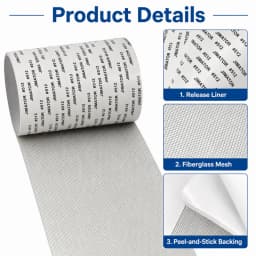 5/10cm Width Window Mosquito Net Repair Tape Self-Adhesive Window Screen Repair Patch Anti-Insect Fly Mesh Broken Holes Tape