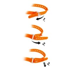 Rubber Tension Strap High Strength Cargo Belt Sport Water Bottle Compact Ties for Flashlight Luggage Air Pump Self Defense Stick