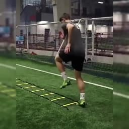 Sports Agility Ladder Football Adjustable Nylon Strap Jumping Ladder Speed Fitness Body Coordination Warm-Up Training Tool