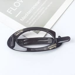 Elegant French Oval Hair Clip Ponytail Fix Artifact Vintage Hairpin Women Back Head Frosted Hairpin Hair Styling Grab Claw Clip