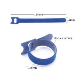 Releasable Cable Tie 150 200 250 300mm Plastics Fastening Reusable Ties Straps Nylon Wrap Zip Bundle Bandage Cable Organiser