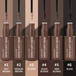 Superfluff Volumizing Brow Mousse Eyebrow Gel Thick Eyebrows Tint Tinted Brow Gel Multiple Color Long-Lasting Waterproof Makeup