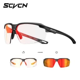 SCVCN Photochromic Cycling Glasses UV400 Outdoor Sports Running Glasses Men MTB Cycling Sunglasses Women Road Bike Glasses