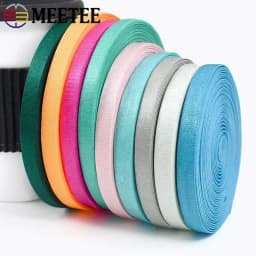 5/10/20M 6/8/10/15mm Nylon Elastic Band for Bra Underwear Shoulder Strap Rubber Tapes Soft Belt Stretch Lingerie Sewing Trims
