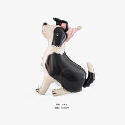 New Standing 3D Cartoon Dogs Claw Bulldog Shepherd Poodle Puppy Pet Theme Birthday Party Decoration Forest Animals Balloons 1PCS