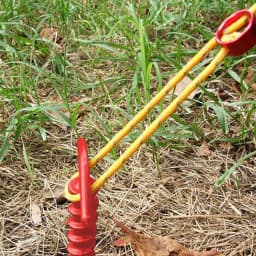 10 Pcs/Pack Outdoor Camping Tent Pegs Ground Nails Screw Anchor Stakes Pegs Hiking Tent Stakes Pins Tent Accessories