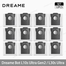 Dreame L10s Ultra Gen2 / L30s Ultra Robot Vacuum Cleaner Accessories Main Side Brush Mop Cloth Hepa Filter Dust Bag Spare Parts