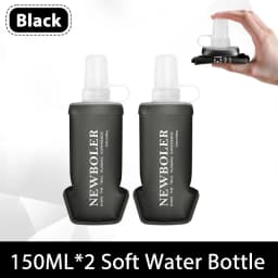 150/250/500ml Sport Water Bottle TPU Folding Soft Flask Drink Portable Water Bottle Running Hiking Bicycle Fitness Water Bag