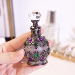1PCS Luxury Perfume Bottle Essential Oil Bottle 15ml Empty Bottle Storage Bottle Gift Glass Perfume Bottle Portable Bottles