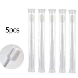5/10Pcs Ultra-fine Soft Toothbrush Million Nano Bristle Adult Tooth Brush Deep Cleaning Portable Travel Dental Oral Care Brush