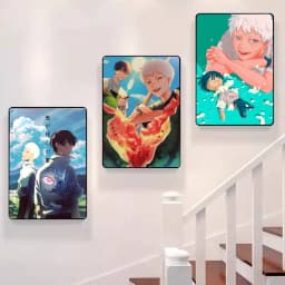Anime The S-Summer Hikaru Died Poster High Quality Dorm Living Room Aesthetic Wall Decoration Painting Stickers Gift
