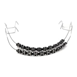 Fake Braces for Teeth - Removable Dental Jewelry with Metal Wire Bracket, DIY Tooth Decoration for Party Cosplay