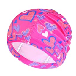 Swimming Hat Women Unisex Girls Long Hair Bathing Cap Swimming Cap Stretch Drape Free Size Swim Pool Sport Elastic Nylon Turban