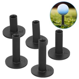 5Pcs Golf Tees Professional Stands Driving Range Practice Holders Golf Accessories Silicone Tees Golfer Supplies Flexible