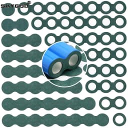 18650 21700 Battery Insulation Gasket Li-ion Pack 25~1000pcs 1S-8S Cell Barley Adhesive Paper Glue Fish Electrode Insulated Pads