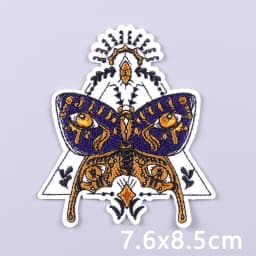 Punk Series Patch Iron On Patches For Clothing Thermoadhesive Patches On Clothes Horror Eyes Embroidery Patch DIY Sewing Patch
