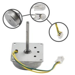 Three-phase DIY AC Brushless Generator Wind Power Hand Cranked Generator Motor 3-24V Turbine Motor Replacement Power Tools Parts
