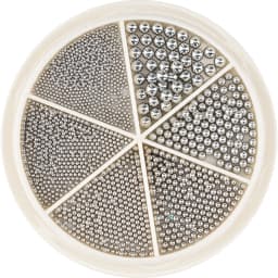 12 Grids Gold Mixed Size Stainless Steel Metal Bead Nail Art Decoration 3D Mini Small Caviar Ball Silver Charm Pearl Manicure &*