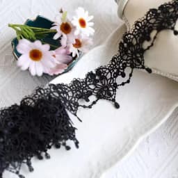 1Yard High Quality Lace Accessories Water Soluble Embroidery Ribbon Sewing Supplies DIY Clothing Sewing Lace 5cm Wide