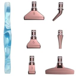 7Pcs/Se Reusable Diamond Painting Pen Replacement Pen Heads Cross Stitch Embroidery Quick Cases Tool Metal Point Drill Pen Heads