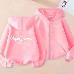 Children's Cardigan Hoodie Zipper Style Sweatshirt Boys Girls3-12Yrs Brand Sports Top Casual Fashion Charming Loose Coat Clothes