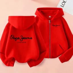 Children's Cardigan Hoodie Zipper Style Sweatshirt Boys Girls3-12Yrs Brand Sports Top Casual Fashion Charming Loose Coat Clothes