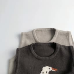 New Children Sleeveless Sweater Cartoon Animals Toddler Kids Cotton Vest Coat Boys Knit Waistcoat Girls Clothes Casual Outerwear