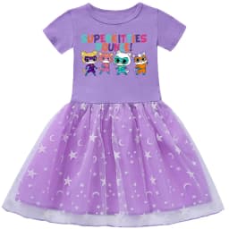 Super Kitties Outdoor Clothing Princess Dress for Girls Baby Girl Outfits Children Dresses Our Beloved Baby Fashion for Babies