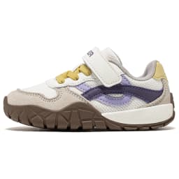 HOBIBEAR Toddler Kids Wide Toe Hiking Sneakers Artificial Leather Mesh Walking Shoes Trekking Outdoor Running Hook-Loop Sneaker