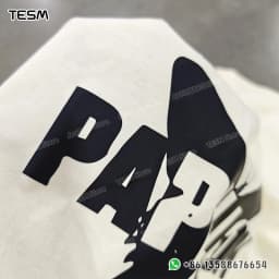 TESM Men Cotton T-Shirt Men Women Summer Streetwear Fashion Short Sleeve Couple Parent-Child Casual Cotton Tee