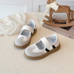 Children's Casual Sneakers for Ages 3-18 Red Boys' and Girls' All-Season Shoes White Soft-Sole Anti-Slip Training Shoes for Kids