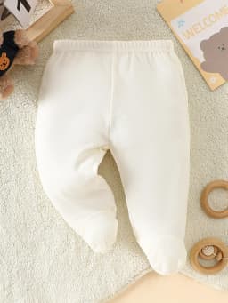 0-9M Baby 8 Pieces Layette Set, Neutral Cartoon Lion Print Soft Cotton All Season Newborn Infant Outfit