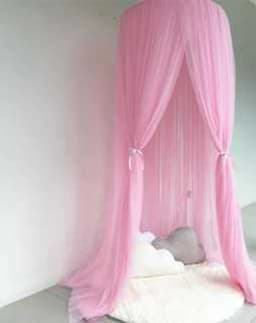 Mosquito Net Hanging Tent Star Decoration Baby Bed Crib Canopy Tulle Curtains for Bedroom Play House Tent for Children Kids Room