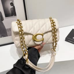 New Retro Single-Shoulder Bag - Simple Diamond-Shaped Grid Multi-Purpose Chain Bag for Women, Crossbody Bag, Small Square Bag