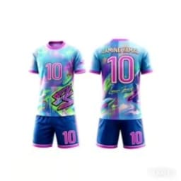 New summer style Yamal #10 soccer jersey and shorts set quick drying andloose fitting children's training clothes