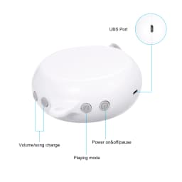 Music Box Rotary Baby Crib Bed Toy Musical Mobiles 35 Songs Music Box Remote Control Movement Bells for Kids with USB Line