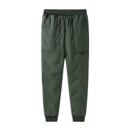 Dubbped Boys Girls Winter Pants Waterproof Cotton Padded Thick Warm Trousers Ski Pants Elastic Kids Fleece Pant Thick Clothes