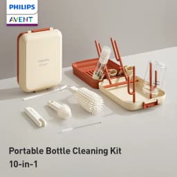 Philips Avent Baby Bottle Brush Bottle Cleaning Travel Set 7 In 1