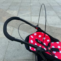 2Pcs/set Iron Stent for Babyzen Yoyo Yoya Vovo Strollers Iron Infant Pram Top Cover Bracket Rack