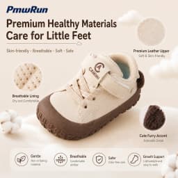 Cute Sport Shoes For Children PU Leather Waterproof Boy's Girl's Running Footwear Ergonomics Toddler Kid's Sneakers Casual Shoes