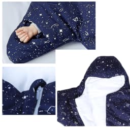 INSULAR Baby Starfish Sleeping Bags Infant Warm Sleep Sacks Kids Cotton Swaddle Blanket Separated Sleeves Legs Winter 0-8 Months